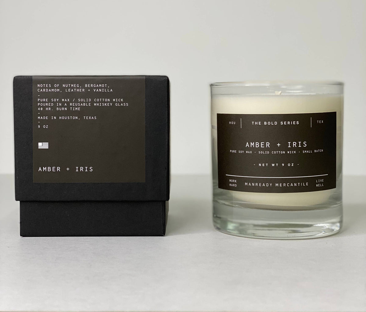 Candle | The Bold Series | Amber + Iris