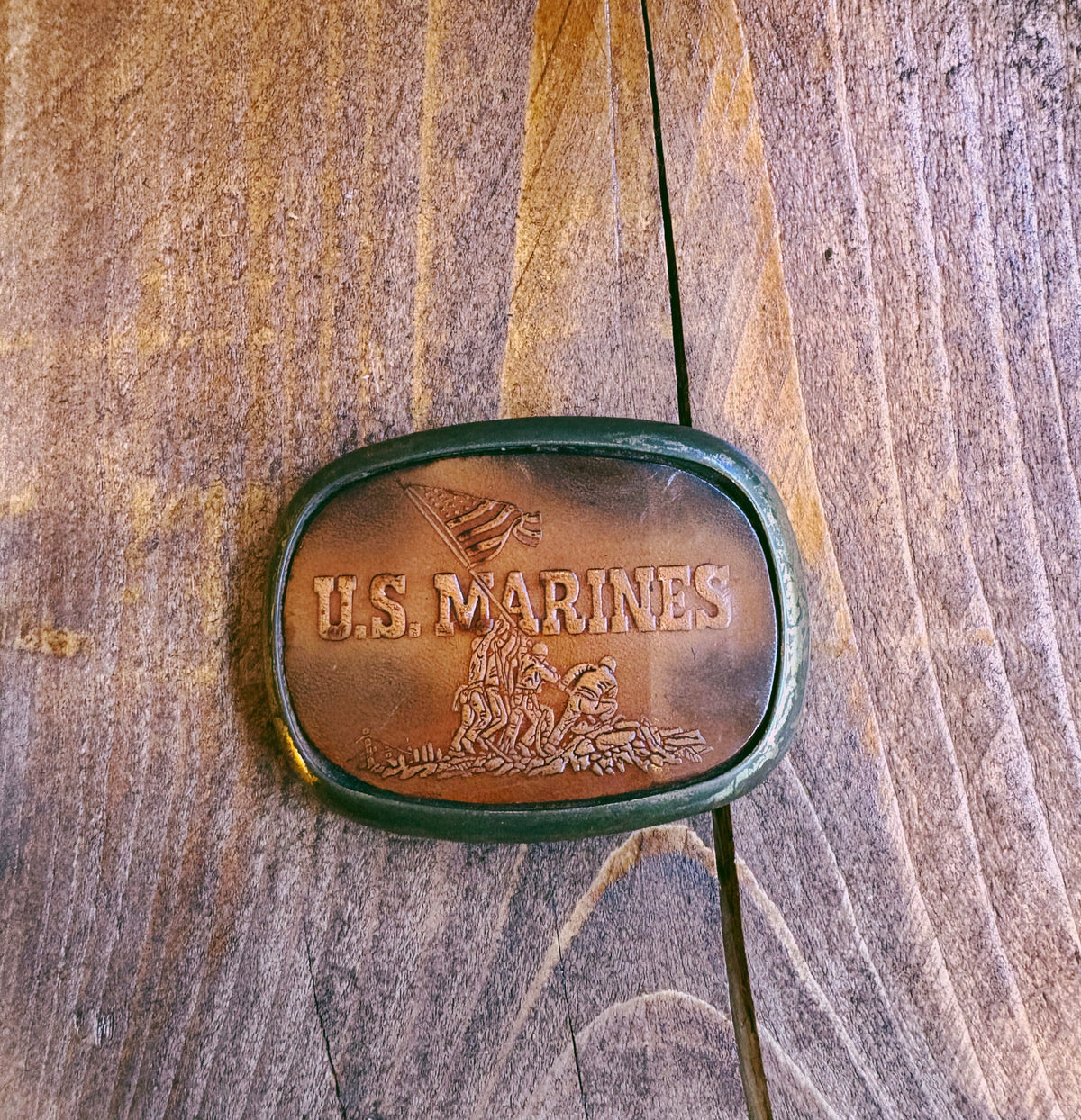 U.S. Marines Vintage Belt Buckle
