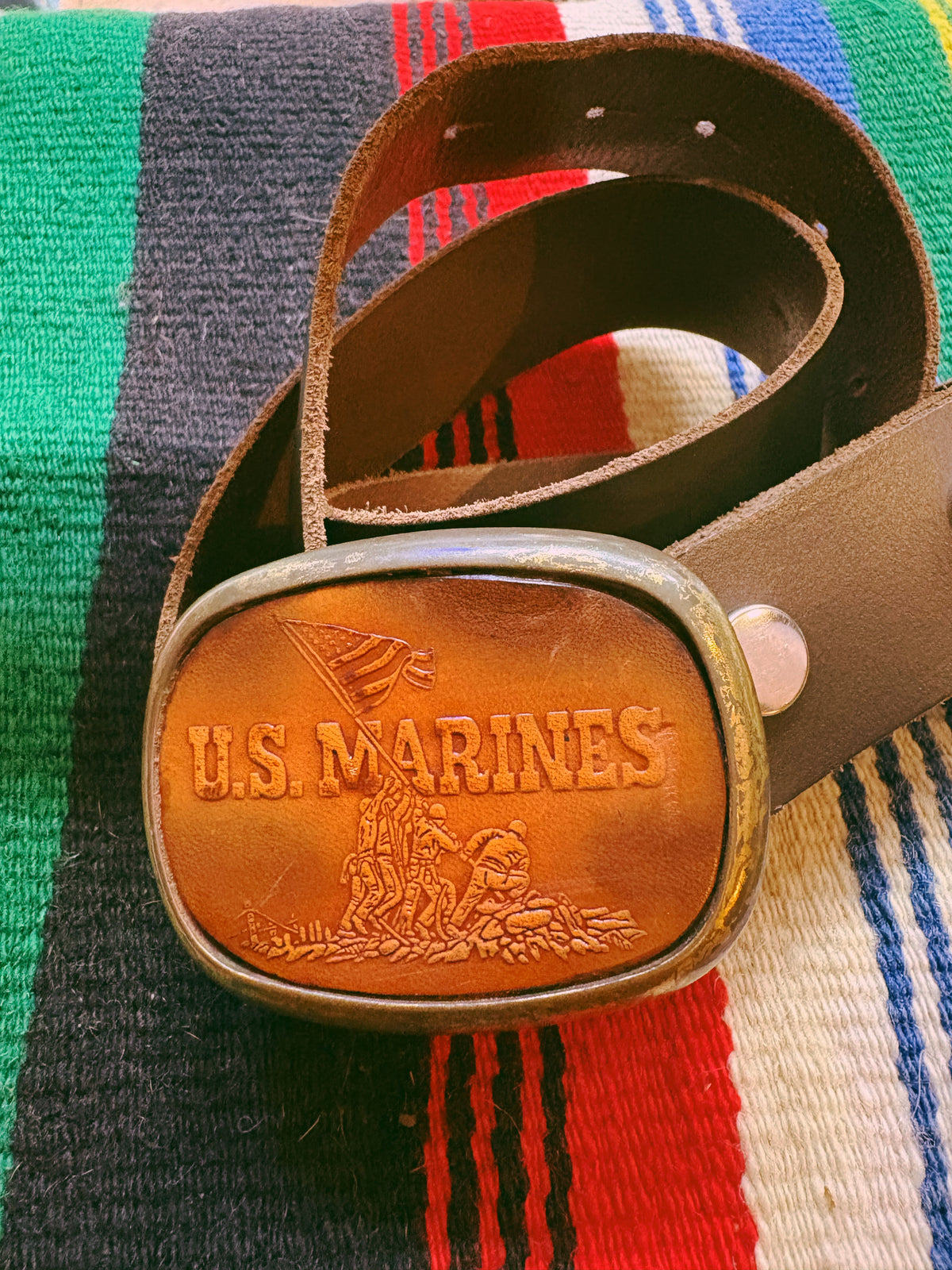 U.S. Marines Vintage Belt Buckle