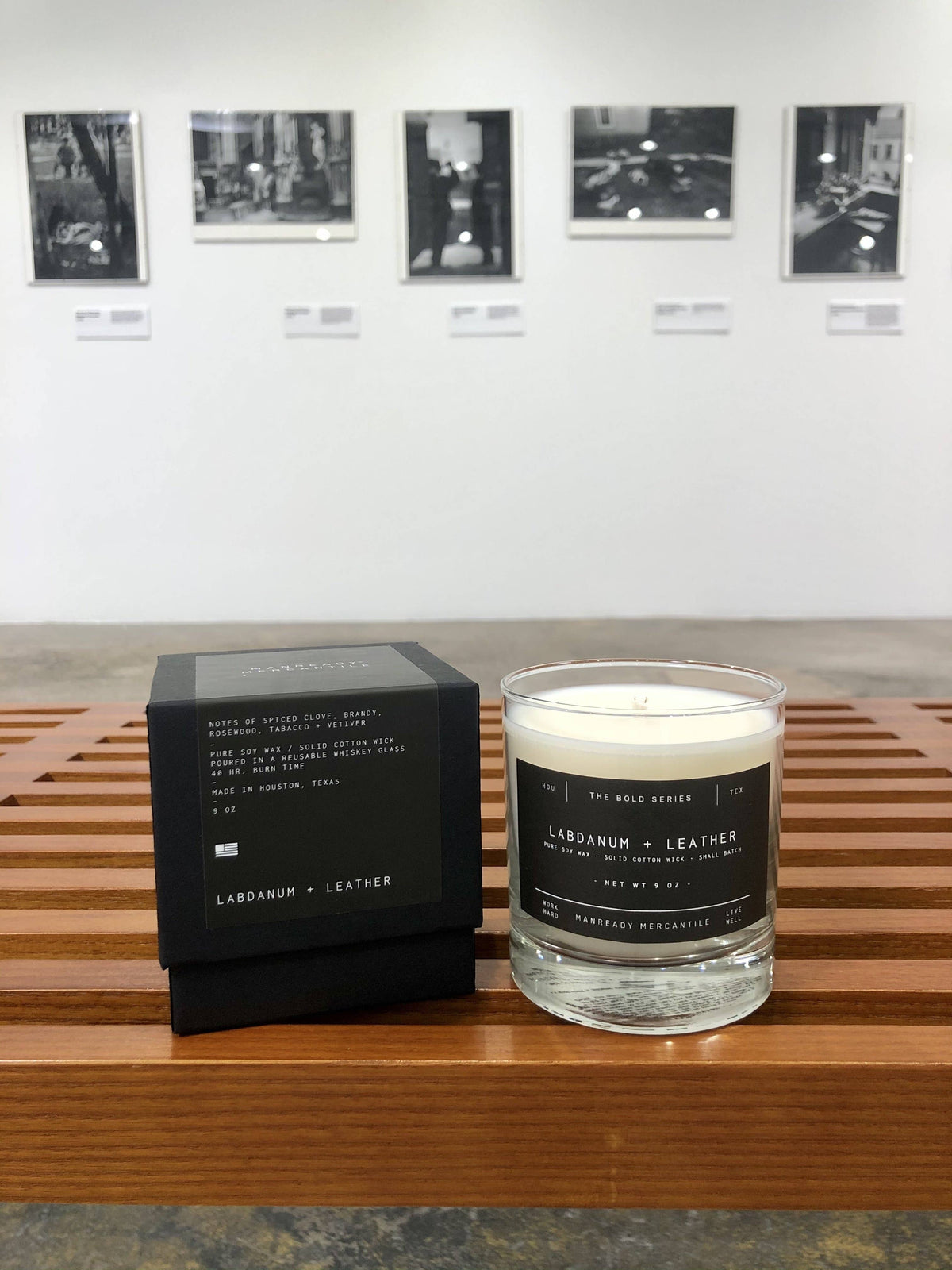 Candle | The Bold Series | Labdanum + Leather