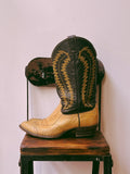Vintage Custom-Made Alligator Cowboy Boots | Size 11D