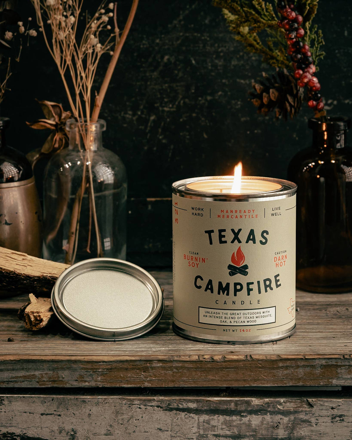 Candle | The Americana Series | Texas Campfire