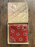 Vintage Paisley Bandana | Burnt Red