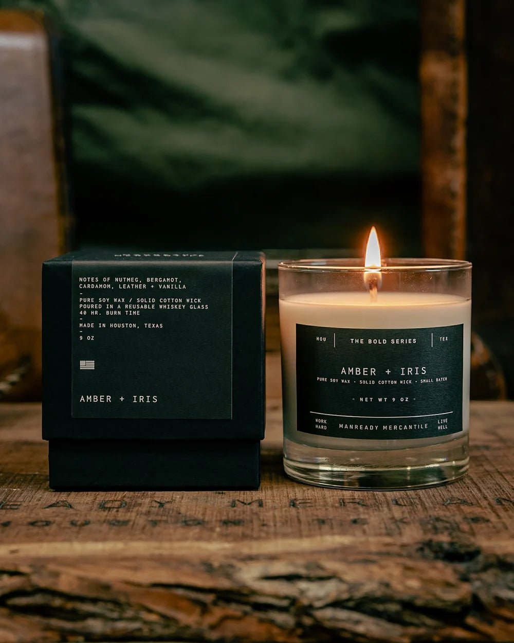 Candle | The Bold Series | Amber + Iris