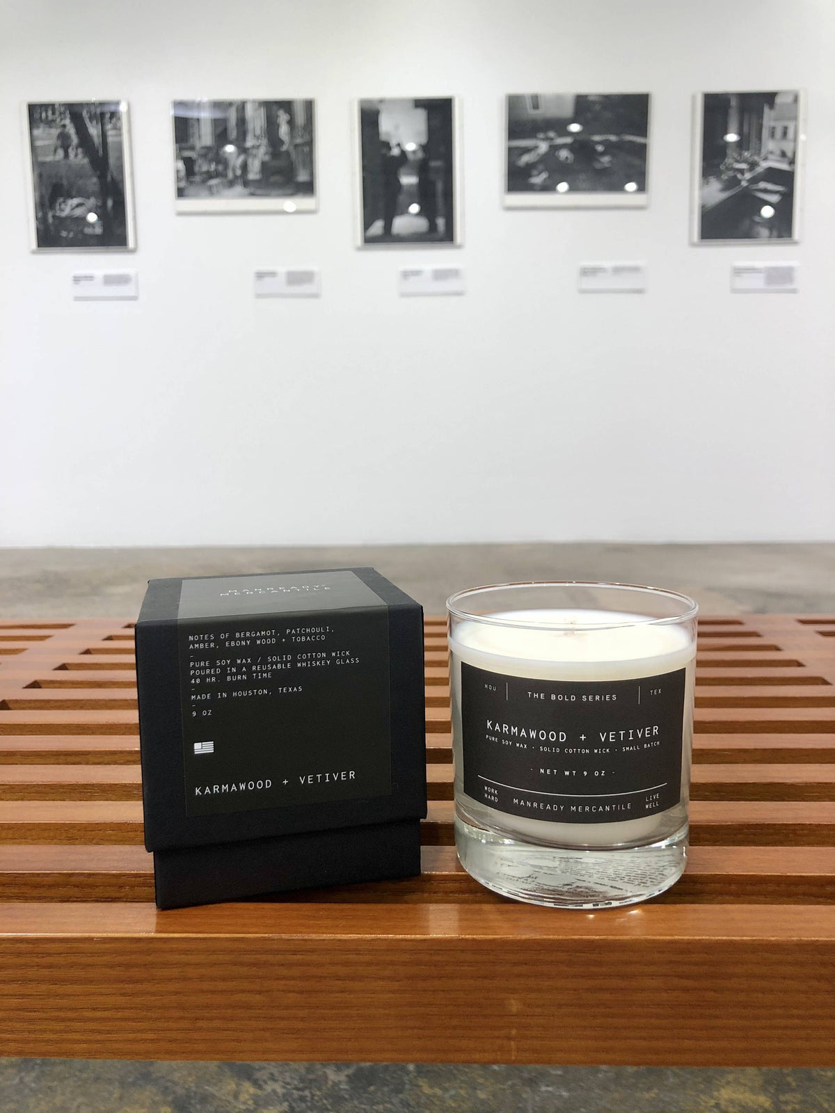 Candle | The Bold Series | Karmawood + Vetiver