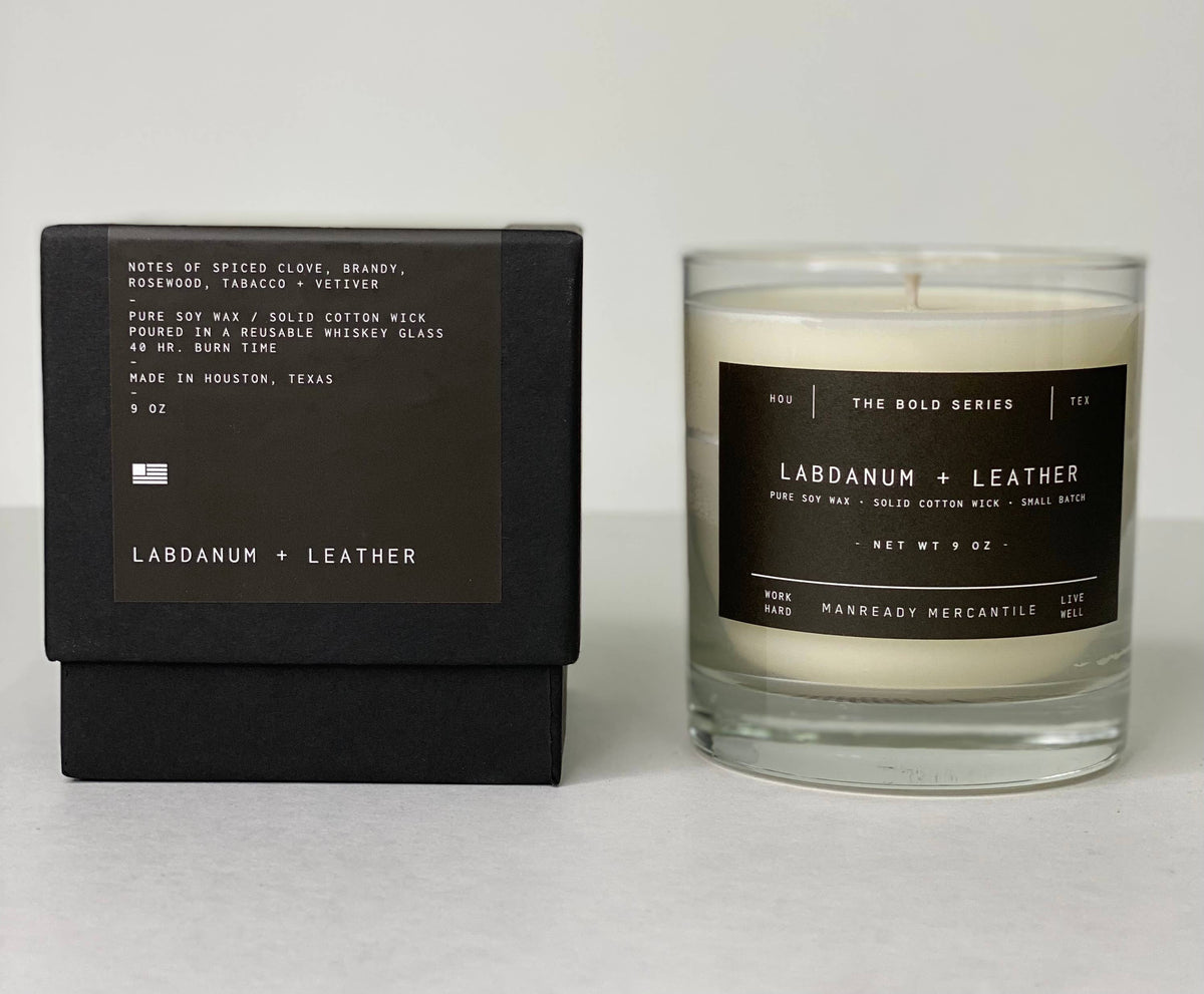 Candle | The Bold Series | Labdanum + Leather